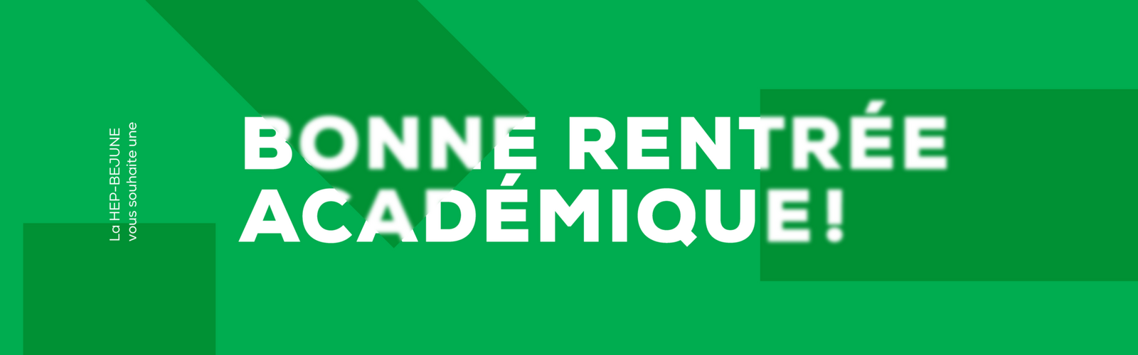 Rentrée académique 2026-2027